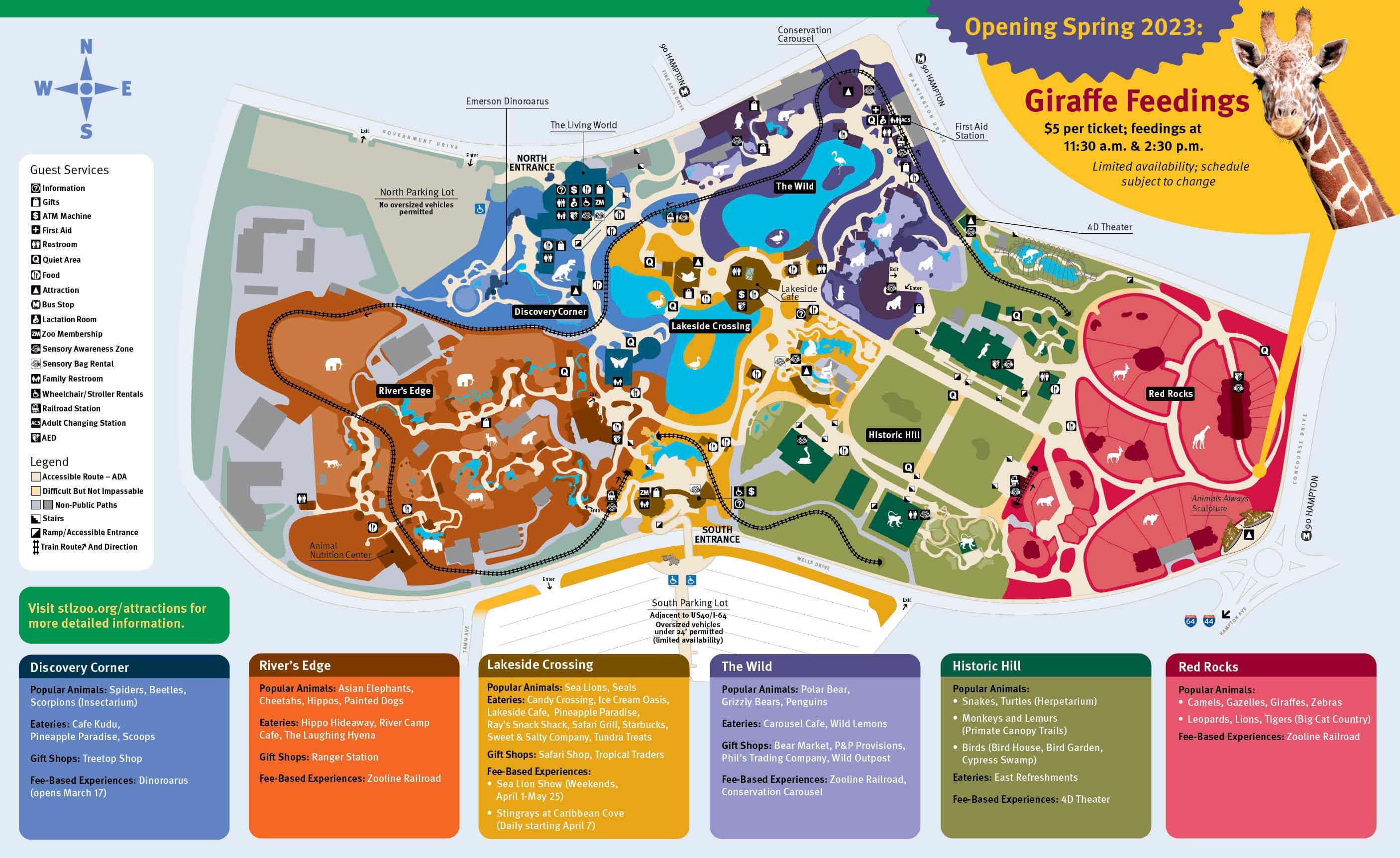 Maps And Directions | Saint Louis Zoo