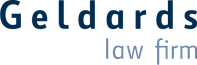 Geldards Law Firm Logo Descriptor Blueberry Two Colour