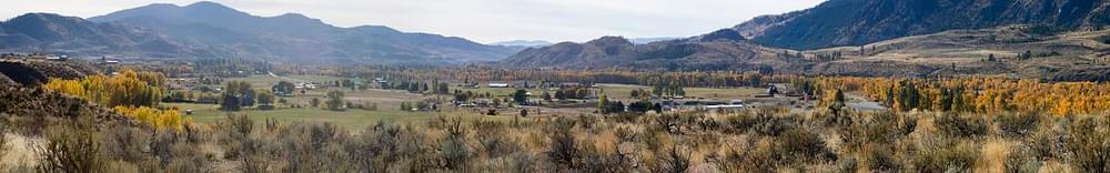 The Methow Valley Southeast of Twisp, WA; taken from Rt. 153 (Photo: A. Balet)