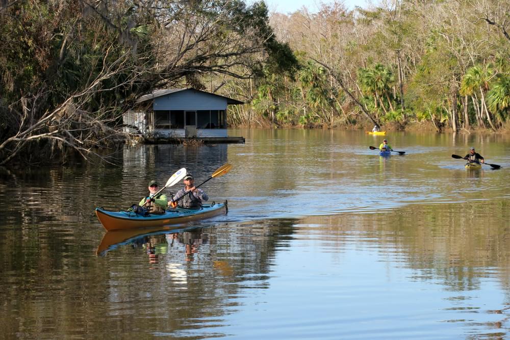 Apalachicola River Paddling Trail System - paddlers on East River