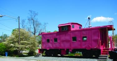 Elkmont Caboose; photo by Rob Grant