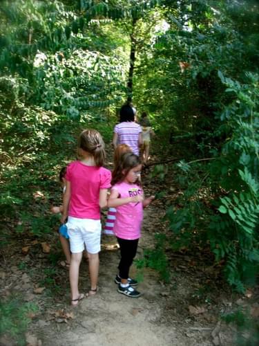 School groups are invited to enjoy the trail as part of a visit to the Museum and Rowan Oak