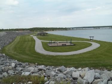 Playground and picnic area