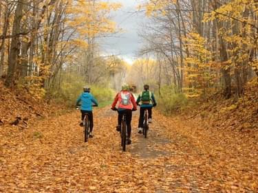 The 32-mile North Western State Trail, Michigan