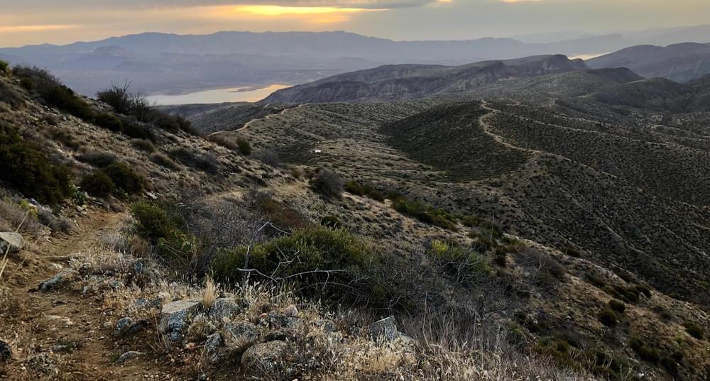 Classic desert scenery along the 800-mile Arizona National Scenic Trail