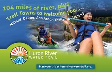 AD FOR THE HURON RIVER WATER TRAIL