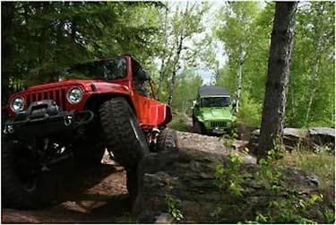 Four wheelers on the trail