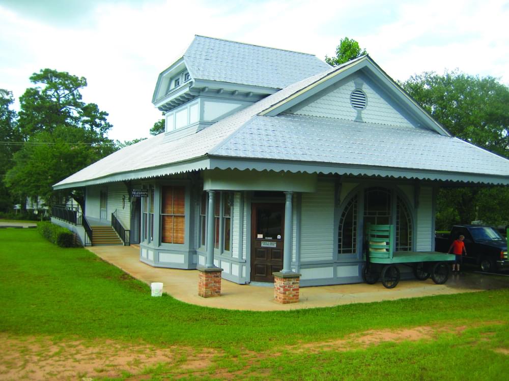 Historic Depot on the Citronelle National Recreation Trail; Citronelle, Alabama