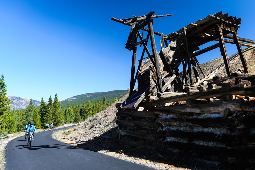 With names like Golden, Silverton, and Marble, Colorado is full of once-booming mining towns. Remnants of Leadville's rich mining history can be found throughout the 12-mile Mineral Belt Trail loop.