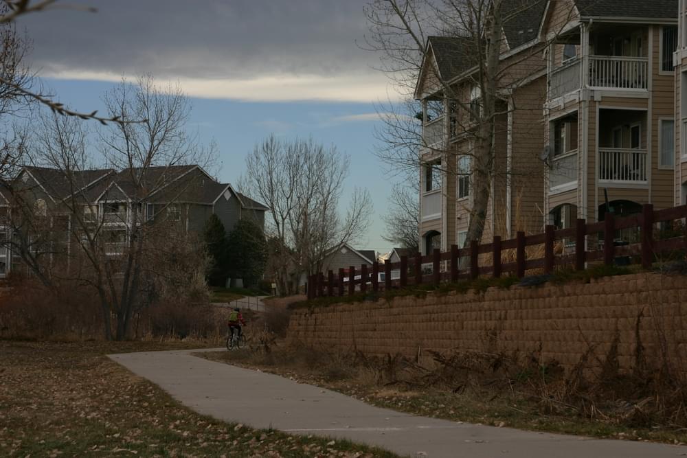 Multi-family housing development adjacent to the Big Dry Creek Trail in Westminster, Colorado