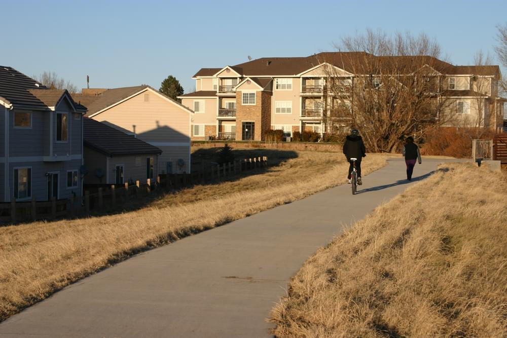 More development along the Highline Canal Trail in Aurora, Colorado