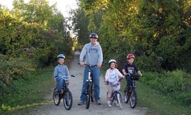 Wisconsin's Wild Goose State Trail (Photo from the Smith Family)