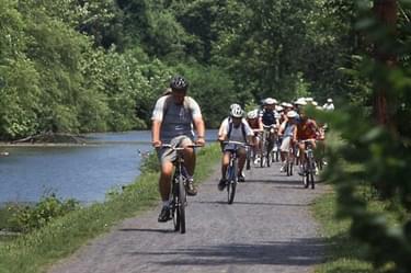 A bike trip on the Lehigh Canal Towpath