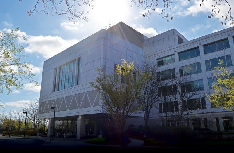 Building facade for ACP