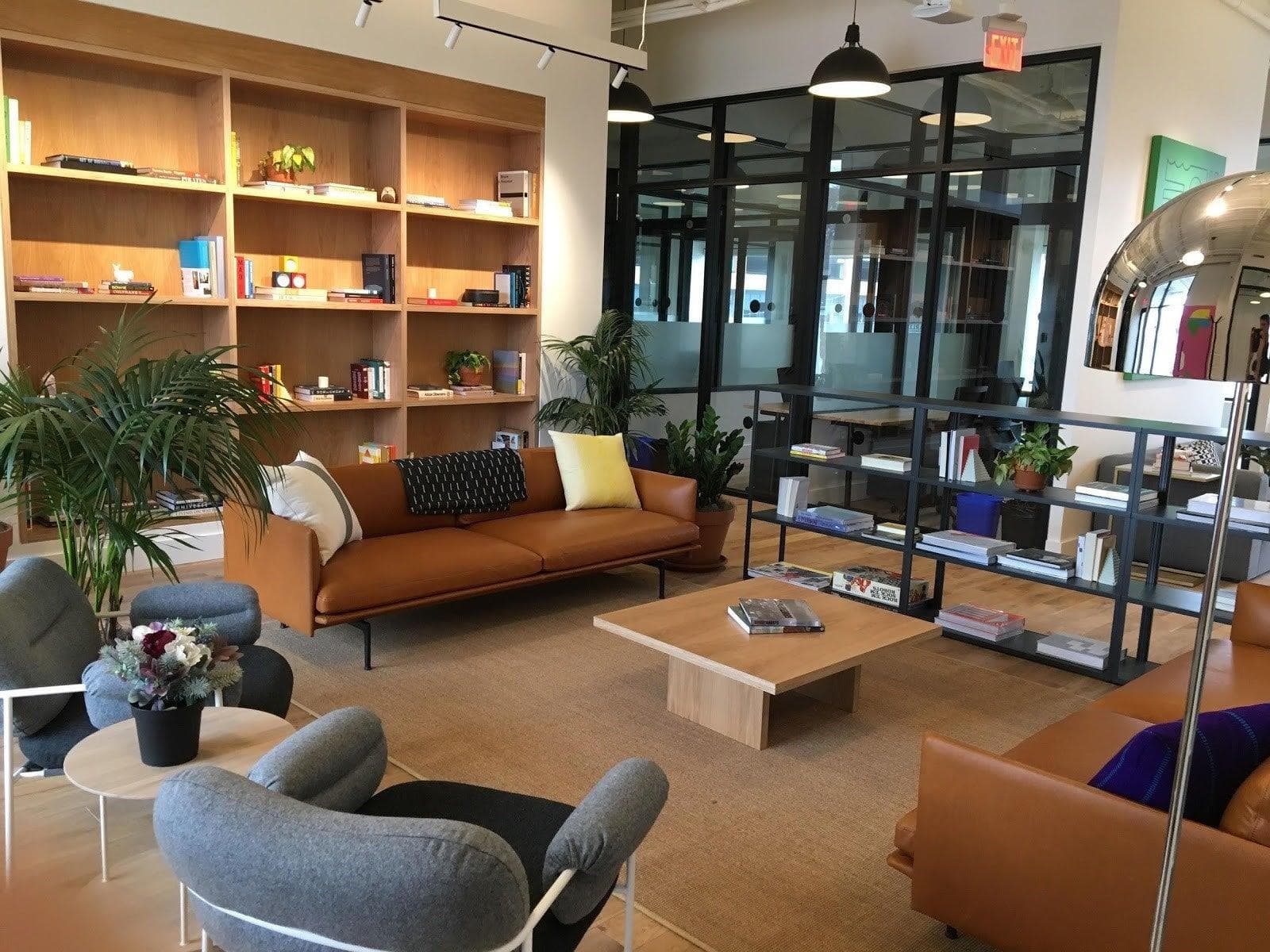 WeWork College Park location Second Floor meeting space