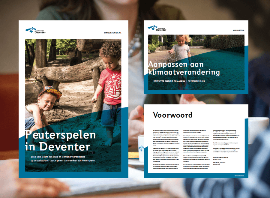 Gemeente Deventer Brochure presentatie
