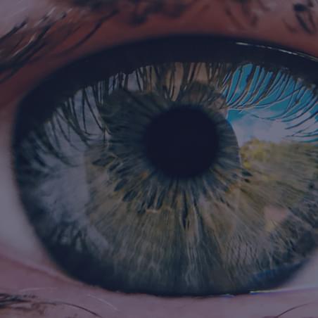 Eye blue header Huxly Human Insight Webinar