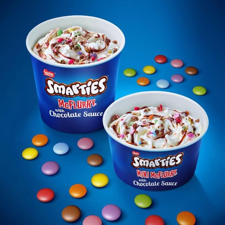 2 Mc Flurry Smarties