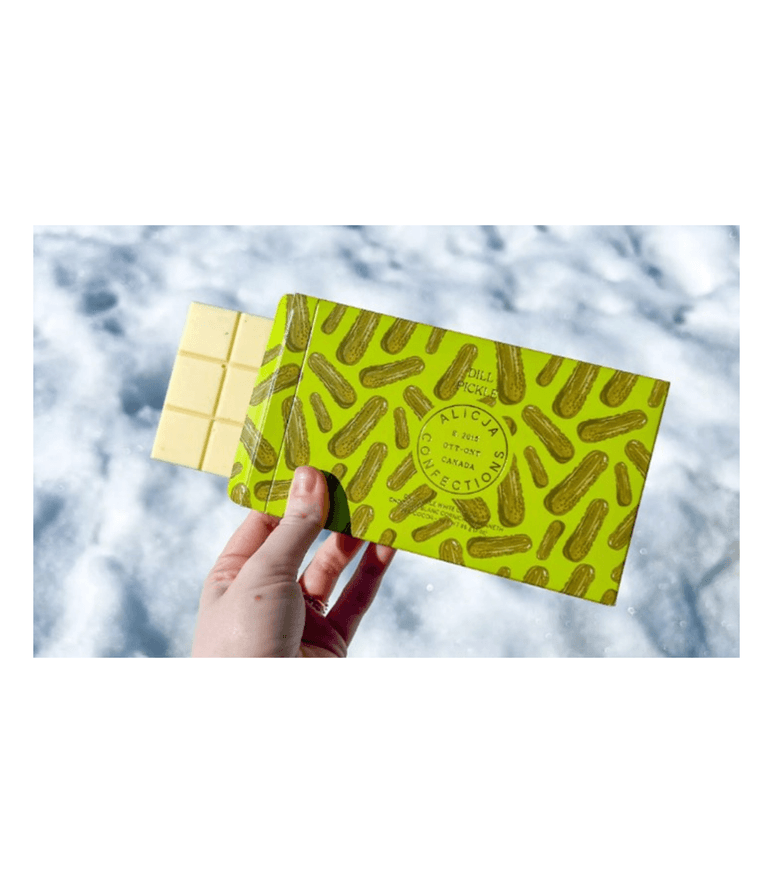 Alicja Confections Dill Pickle Chocolate
