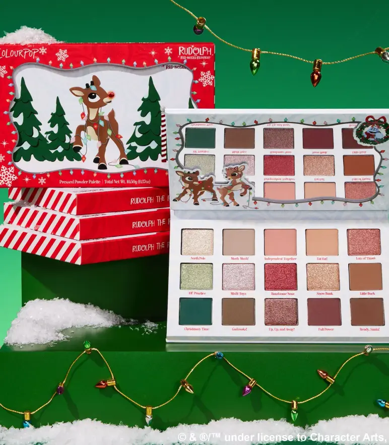 Colour Pops Rudolph Eyeshadow Palette