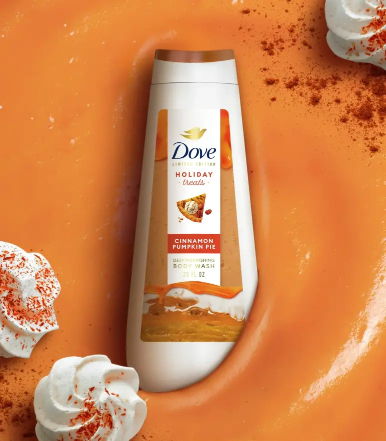 Dove Holiday Treats Cinnamon Pumpkin Pie Body Wash
