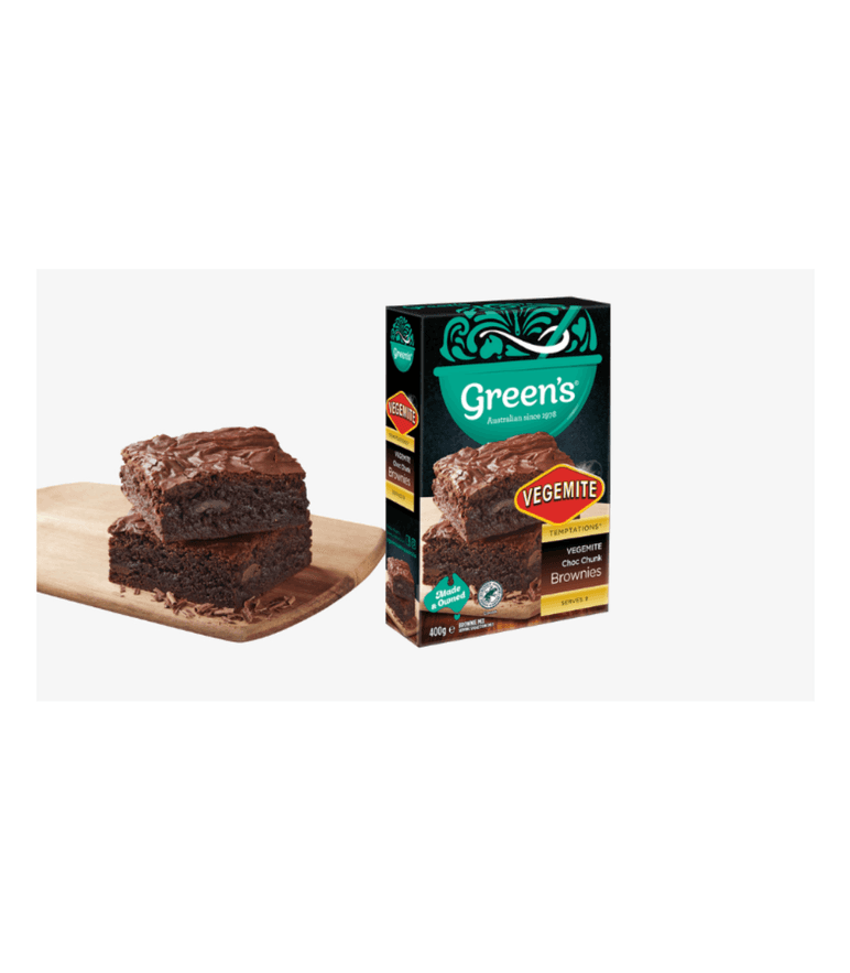 Greens Vegemite Brownie Mix