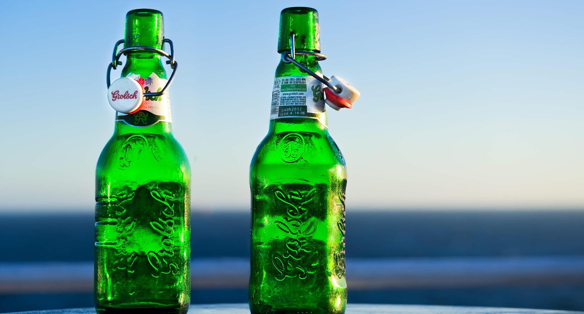 Grolsch Beer Bottles