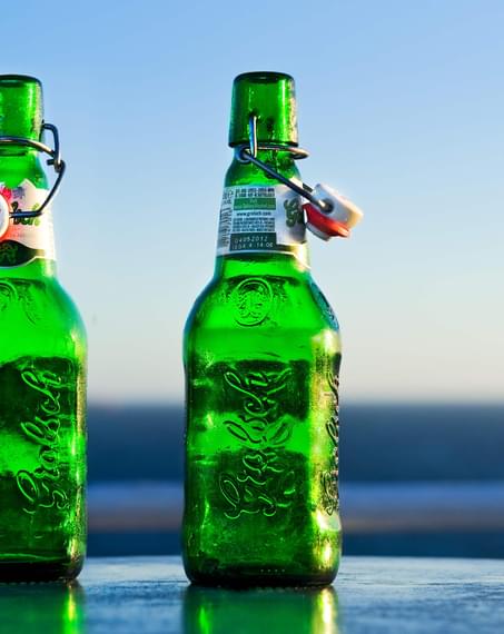 Grolsch Beer Bottles