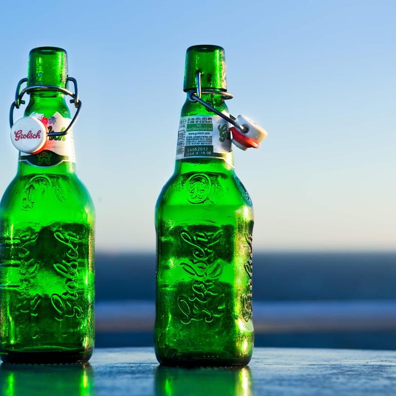 Grolsch Beer Bottles