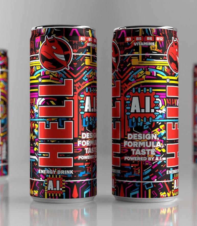 HELL AI Energy Drink
