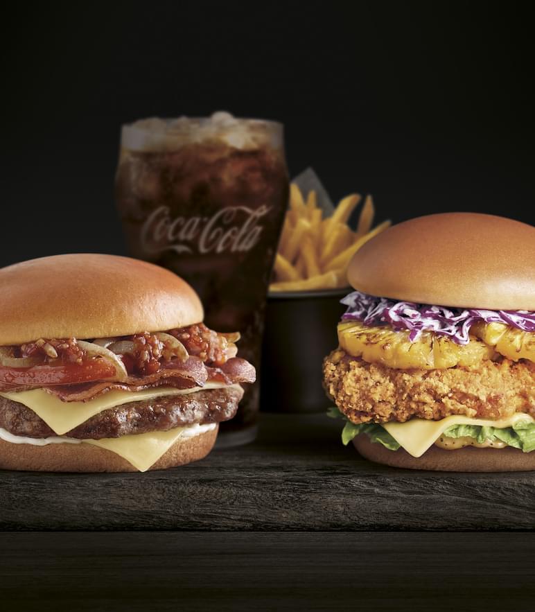 Mc Donalds Classic Angus Cheese Buttermilk Crispy Chicken