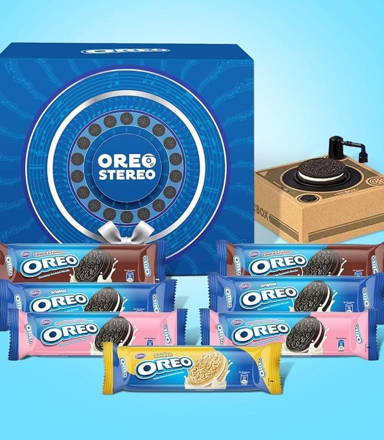 Oreo Record Player