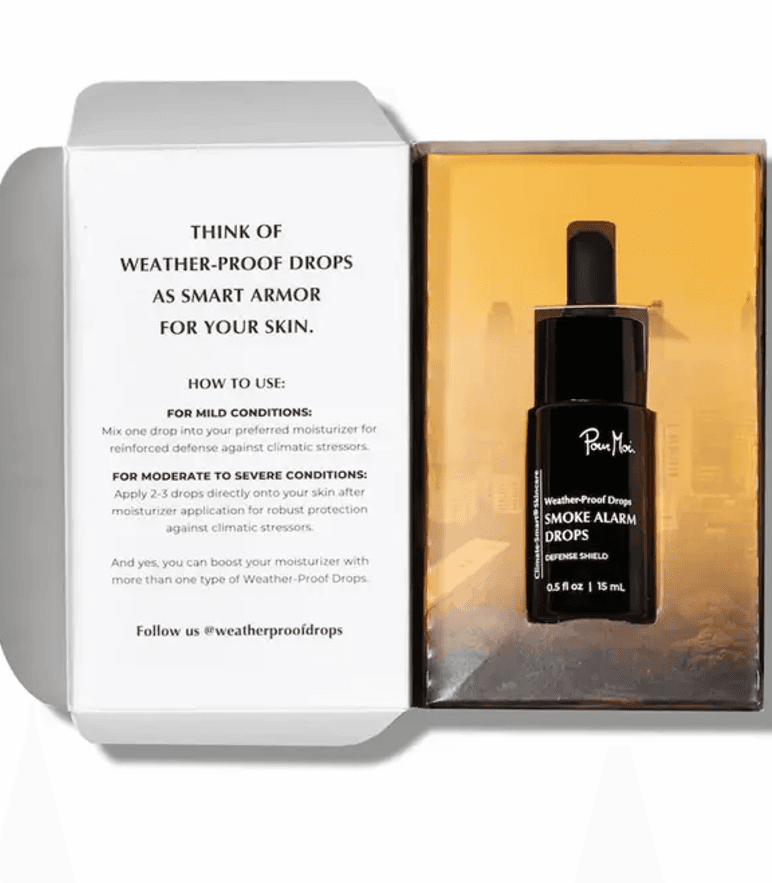 Pour Moi Skincare Smoke Alarm Drops AI Drop Finder USA