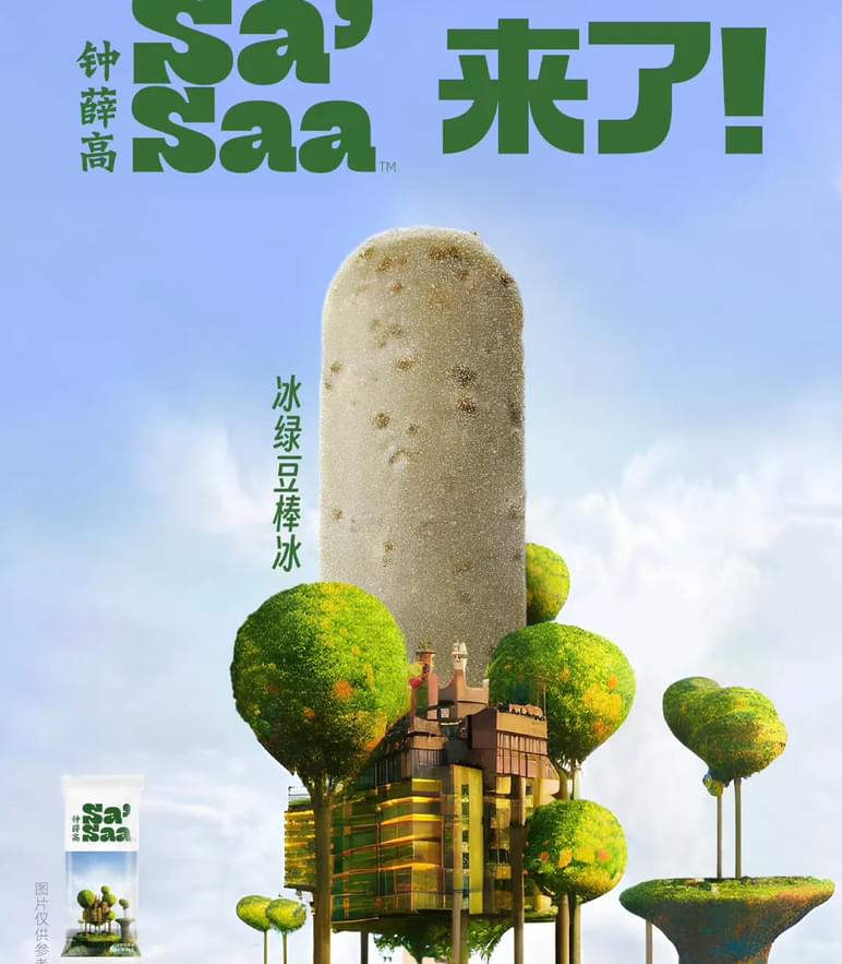 Sa Saa AI Ice Cream China