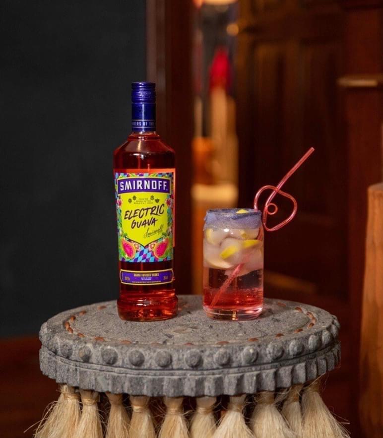 Smirnoff electric guava image