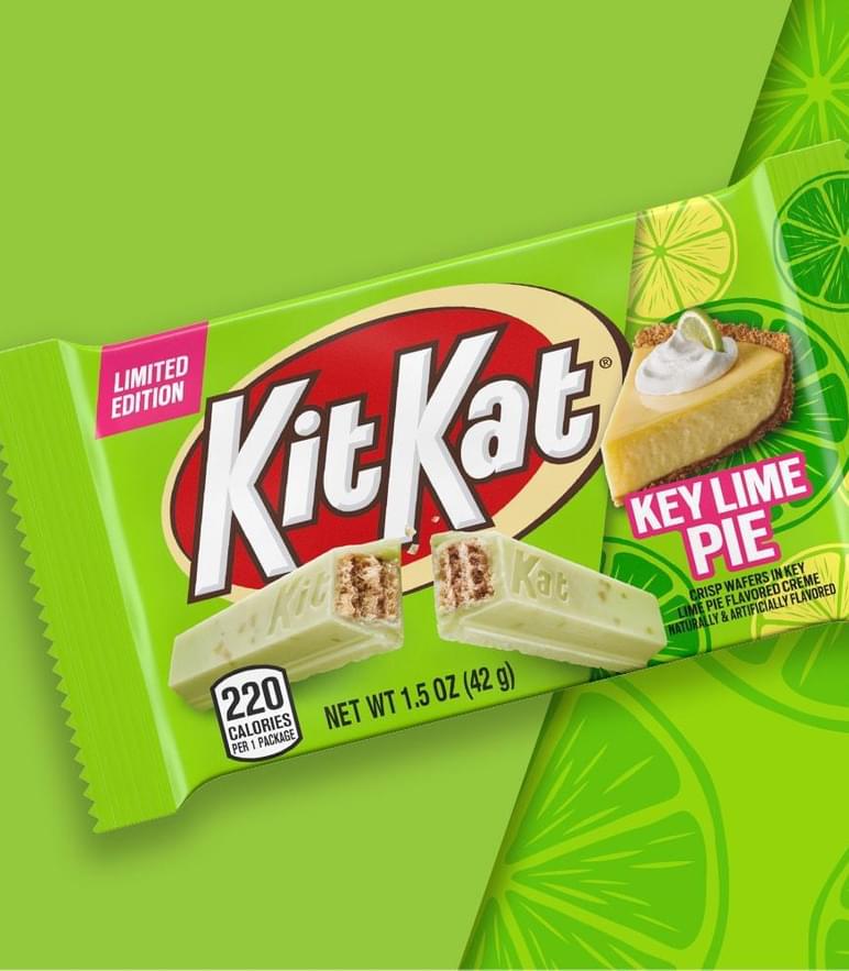 Key lime kit kat package