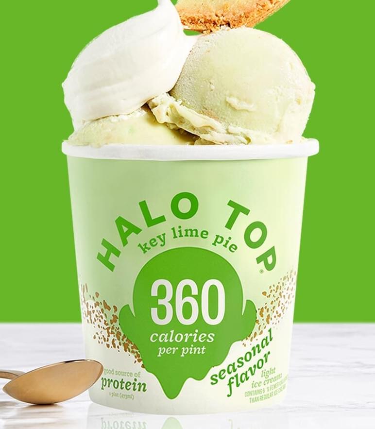Key lime pie halo top