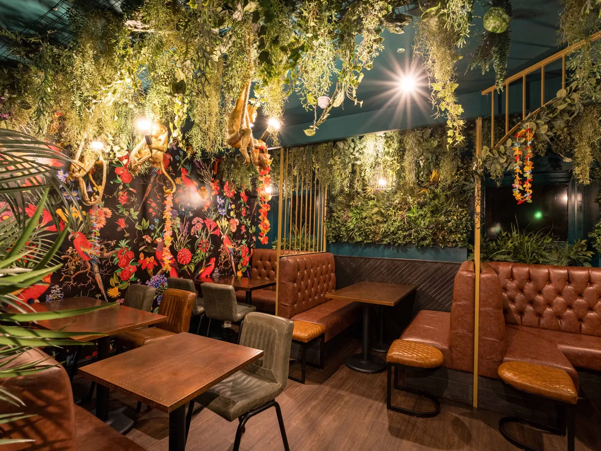 Edison and Tiki Monkey 04150