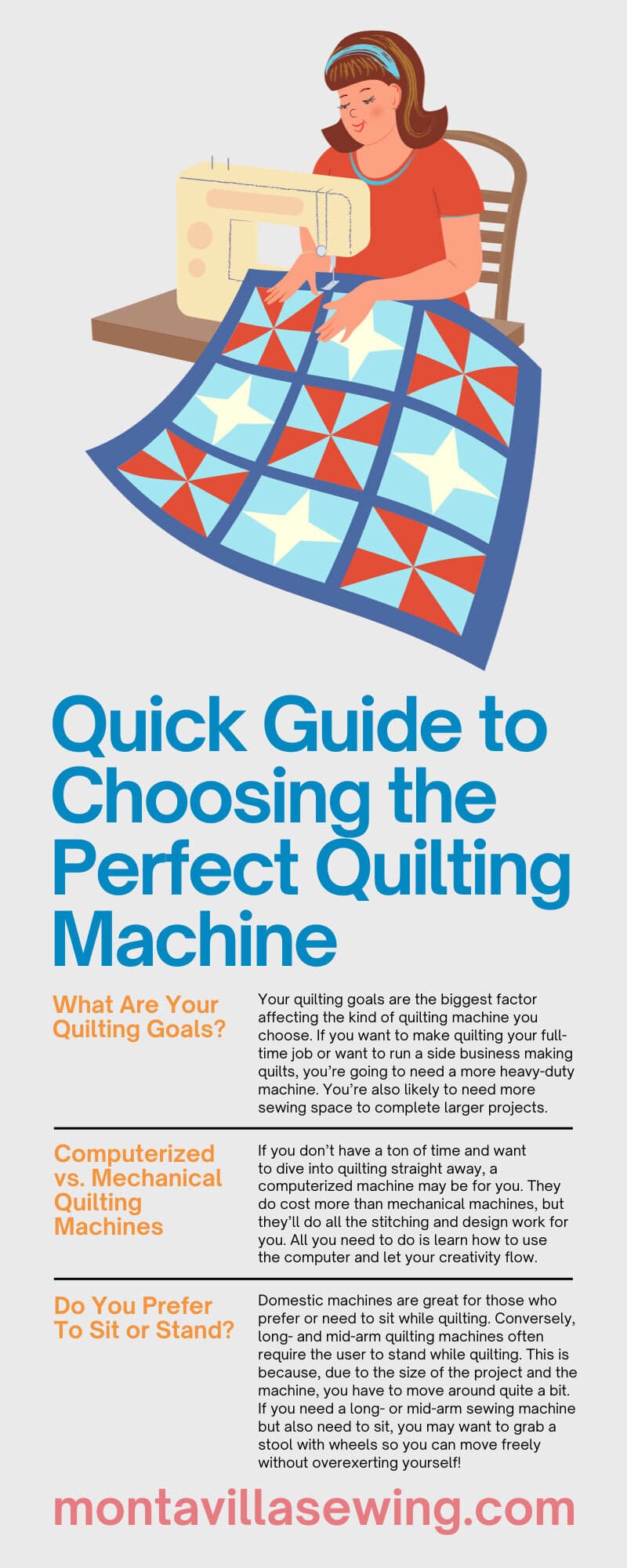 Quick Guide to Choosing the Perfect Quilting Machine