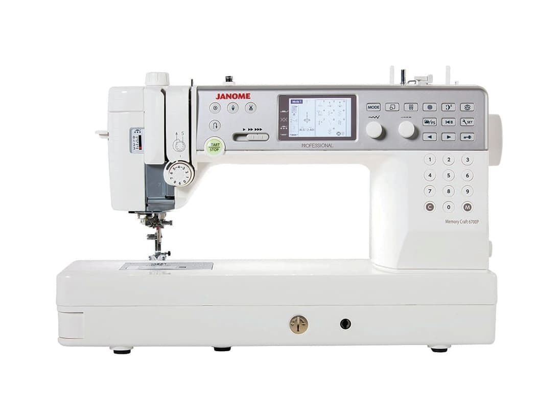 Janome Memory Craft 6700P - Sterling Sewing