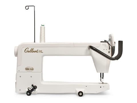 Baby Lock Gallant XL longarm quilting machine side view