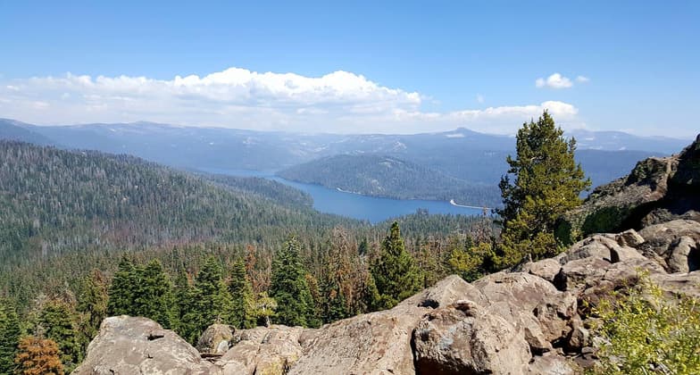 Huntington Lake from Black Point. Photo by Duane Ruth-Heffelbower.