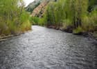 The Big Wood River flows through communities of the Wood River Valley of south-central Idaho.