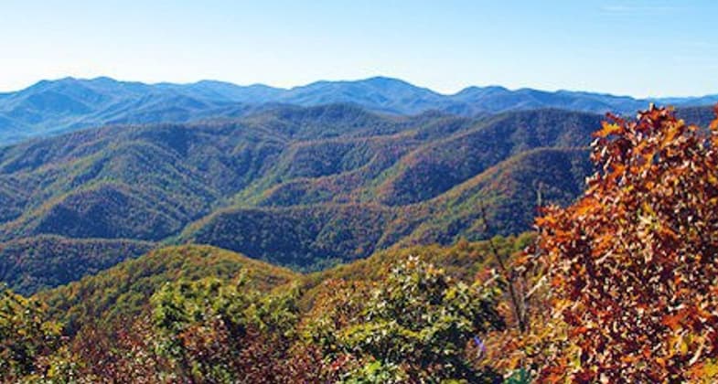 View from Wayah Bald. Photo by BTS.