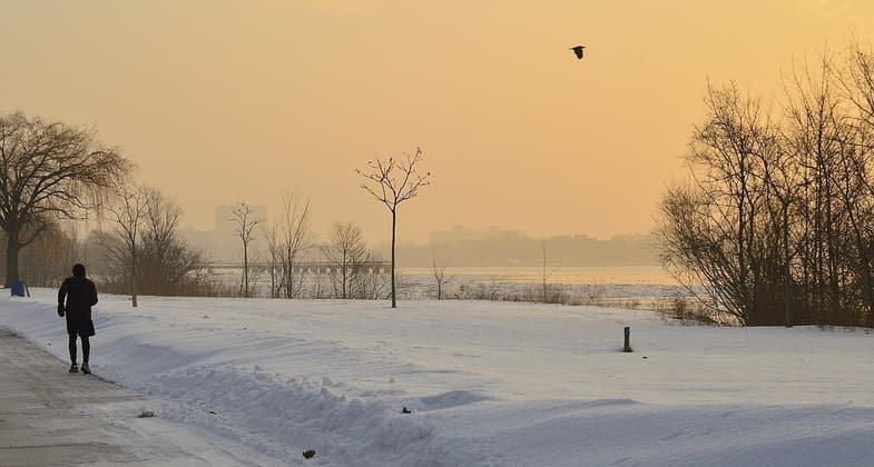 Belle Isle In The Winter. Photo by Tracie Michelle.