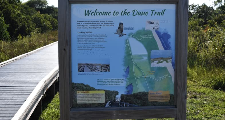 Dune Trail Sign
Photo by Reese F. Lukei, Jr.