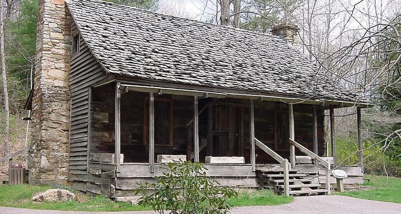 First Ranger House in the Cradle of Forestry. Photo by USFS.