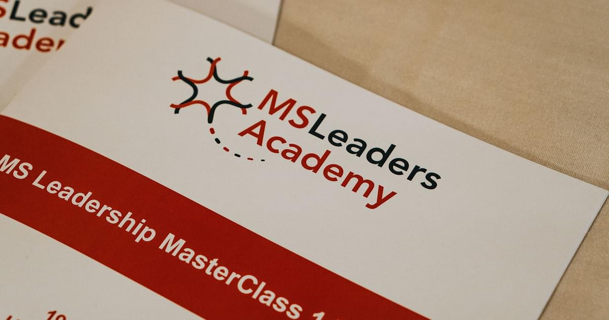 Ms Lead Program Launching MS Leadership MasterClass 2 - apply now! | Neurology Academy