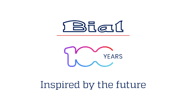 Bial 100 years logo