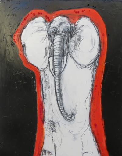Klimt-Elephant-frontal